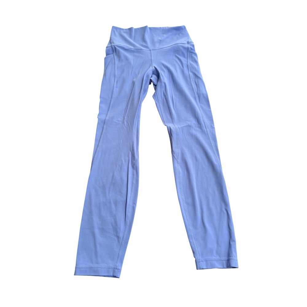 Lululemon Fast and Free High-Rise Tight 25 Pockets Blue Periwinkle Size 6